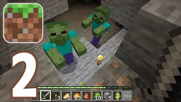 Minecraft: Pocket Edition - Gameplay Walkthrough Part 2 - Survival (iOS, Android)