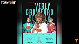 Welcome to TWC’s Triumphant Living Worship Service with Pastor Beverly Crawford!!
