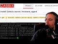 Install zabbix server 42 frontend and agent