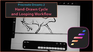 Information Hand-Drawn Gazelle Run Cycle and Looping Workflow - Procreate Dreams 2 Update