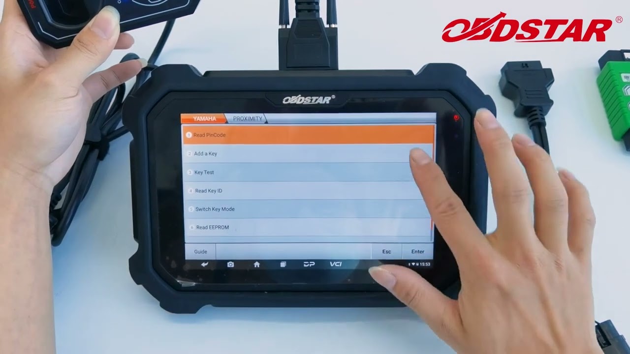 MS80-YAMAHA TMAX PROXIMITY KEY PROGRAMMING - YouTube