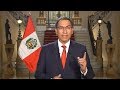 Mensaje a la Nación: presidente Martín Vizcarra anuncia importantes medidas