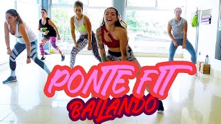 PONTE FIT BAILANDO en CASA - Cardio Dance #63- Non stop Zumba Class - Natalia Vanq