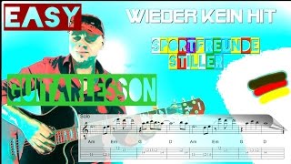 Video thumbnail of "Wieder kein Hit- ganz einfach -Guitarlesson Sportfreunde Stiller"