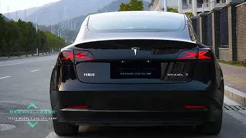 VLAND Full LED Tail Lights Assembly For Tesla Model 3/Model Y 2017-2022