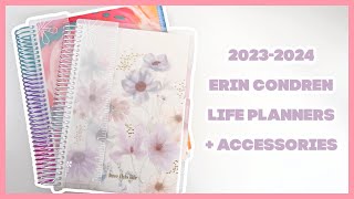 ERIN CONDREN PLANNER LAUNCH 2023-2024  | NEW LIFE PLANNERS &amp; ACCESSORIES!