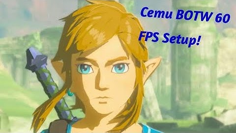 Cemu Botw 60FPS Setup For Medium End PCs!