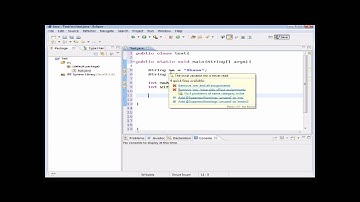 Beginner Java Tutorial #4 Declaring & Initializing Variables, Displaying Text