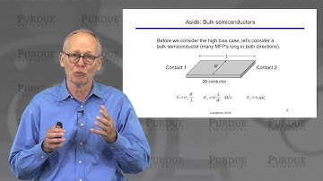 nanoHUB-U MOSFET Essentials L4.2: Transmissietheorie van de MOSFET - Landauer bij lage en hoge bias