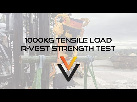 🎥 R-Vest Strength Test | 1000kg Load