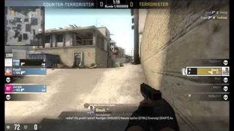 ESEA Pug: 4k, 1v3 Clutch.