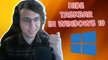 Hoe u de taakbalk in Windows 10 in 2023 kunt verbergen