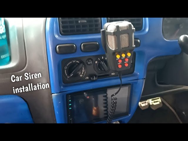 Auto Sirene Lautsprecher megafon hupe Sirene Alarm 12 V 80 W Auto Sirene  Fahrzeug Horn mit Mikrofon Lautsprecher System Notfall Sound Verstärker  Cars