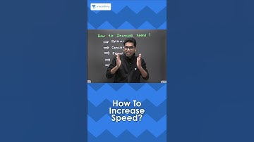How to Increase Problem Solving Speed | JEE Mains #Shorts