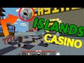 I built a CASINO in ROBLOX ISLANDS!