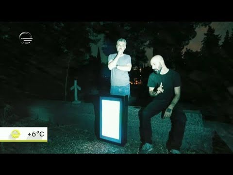 ინტერაქტიული საფლავის ქვა ეკრანით - ზურა ჯიშკარიანი და სანდრო ასათიანი \"იმედის დილაში\"