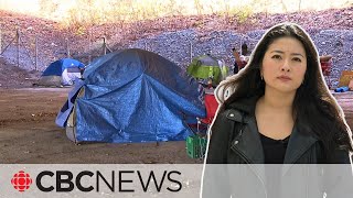 Where do homeless people go when encampments are dismantled?