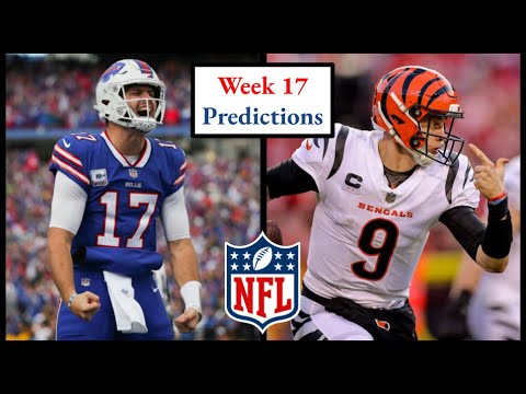 nfl week 17 2022 predictions