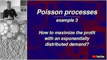 Poisson processes - How to maximize the profit with an exponentially distributed demand?