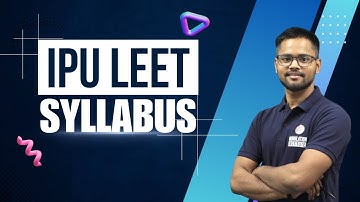 क्या है IPU LEET का SYLLABUS ? | #leet #syllabus #education #leetcoaching