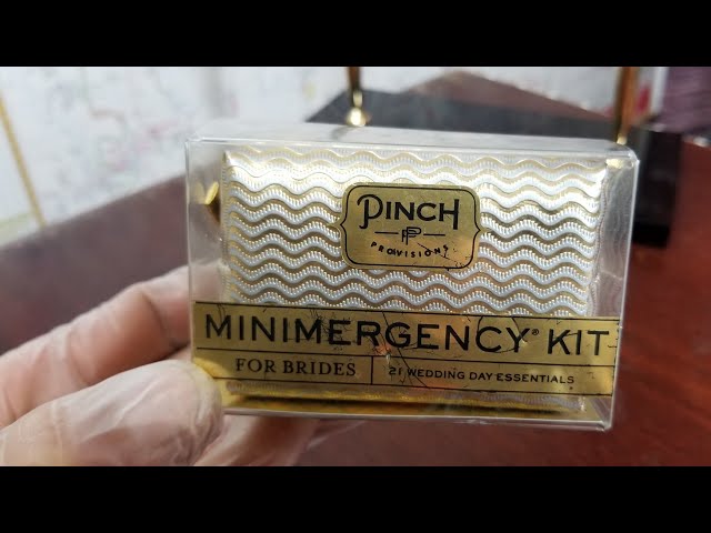 Product Review Pinch Provisions mini emergency kit for brides