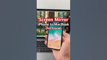 Screen Mirror iPhone to MacBook - Full Guide