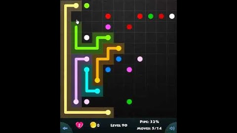 flow game facebook - 11 x 11 mania level 90 Connect the dots