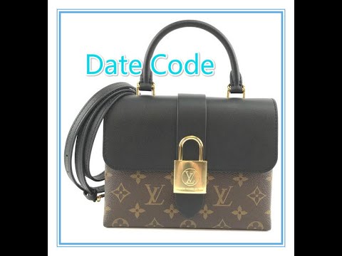 Date Code & Stamp] Louis Vuitton Locky BB Monogram Canvas Noir Calfskin