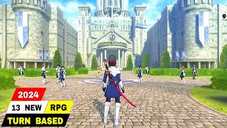 Top 13 Best New TURN BASED Android Games & iOS 2024 | Top New RPG TurnBased for Mobile 2024