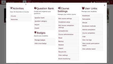 Importing a Question Bank Between Moodle Courses