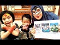 Challenge Face Painting Yaya Jadi Super Hero Wonder Woman