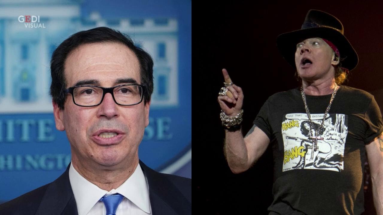 Axl Rose And Steve Mnuchin Had A Twitter Fight  This Is What We ...