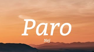 Nej - Paro (sped up) Lyrics \