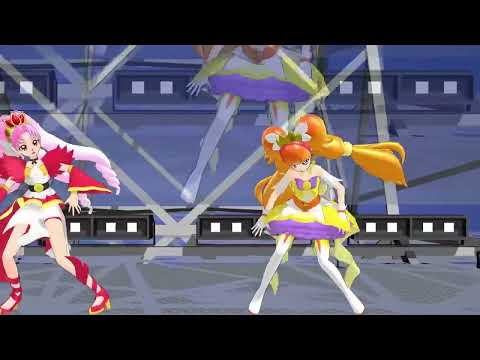 【MMDプリキュア】キュアスカーレット・キュアトゥインクルで1925