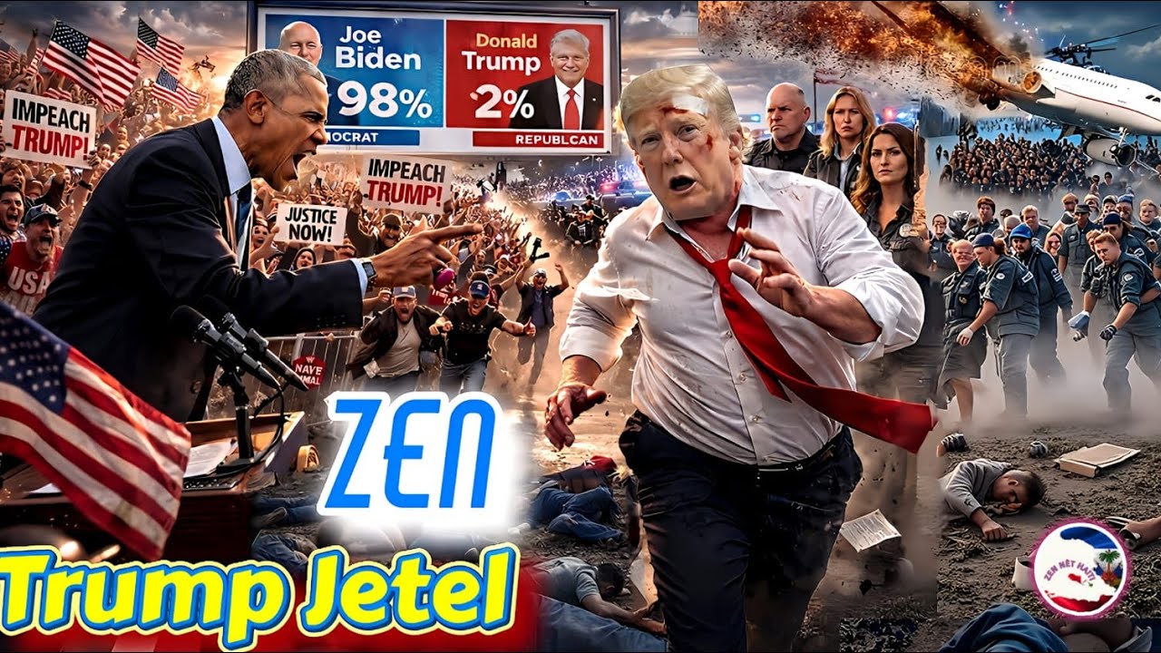 24 Fev Konya Trump Cho..Pèp ak Demokrat  Fèk Al Dechoukel Lap 2misyone Aswè a?15Moun Mouri jodia Rèl
