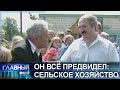 ОН ВСЁ ПРЕДВИДЕЛ: как Александр Лукашенко "поднимал" сельское хозяйство Беларуси. Главный эфир