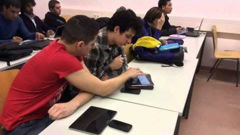 wiLearn with tablets at ELTE University Faculty of Informatics