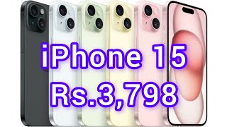 iphone 15 at just Rs.3,798 only @CuriosityForFAQ