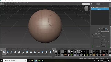 Mudbox 02 06 Sculpt a Model