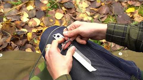 Wrap it up! - How to wrap a paracord handle to your knife