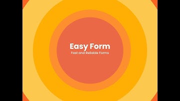 Create Beautiful, Custom Forms in Minutes with EASYFORM!