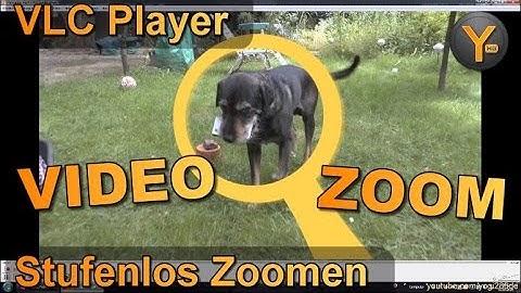 VLC Player: Continuous zoom in videos
