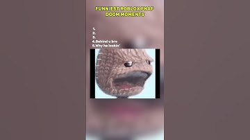 Funniest Roblox FNAF Doom Moments#roblox #funny #fnaf #entertainment #loud #games #horror