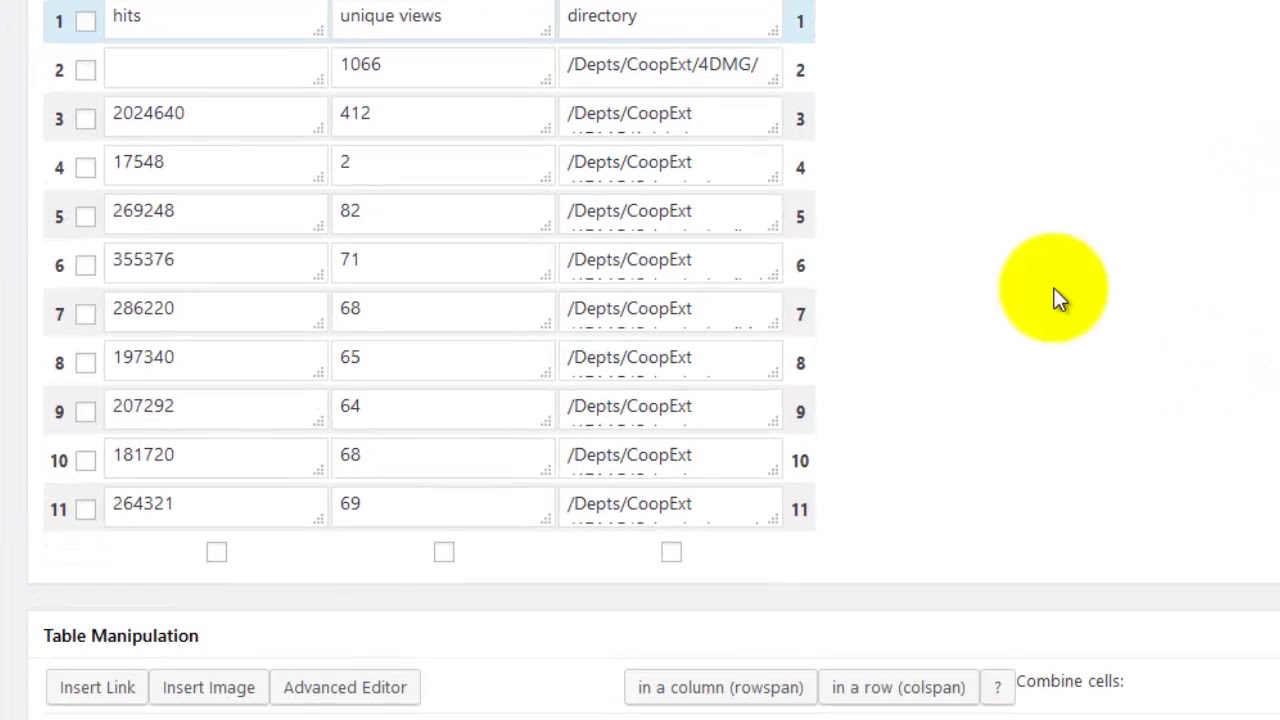 Using Tablepress for Tabular Data - YouTube
