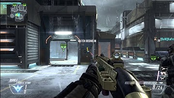 COD BLACK OPS 2 Gameplay W/COMBAT AXE ACROSS MAP - UPLINK