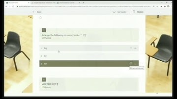 Webinar on ICT tools :  Creating Assessments using Microsoft Forms