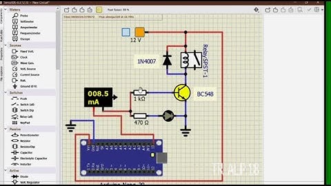 ARDUINO İLE 12V RÖLE KULLANIMI...