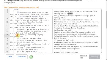 03 Khan Challenge You can learn text tags