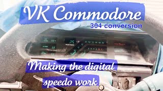 VK COMMODORE BROCK TRIBUTE: making the digital speedo work in a 304 conversion