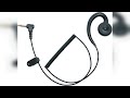 Rezension: 3,5 mm Hörmuschel, C-Form, weicher Ohrbügel, Überwachungs-Headset für 2-Wege-Radio-Lau...